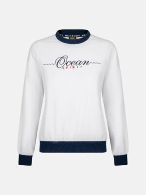Sweatshirt Ocean Spirit White